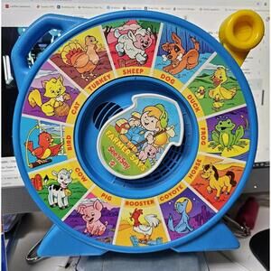 Vintage 1989 Mattel See 'N Say The Farmer Says Talking Toy